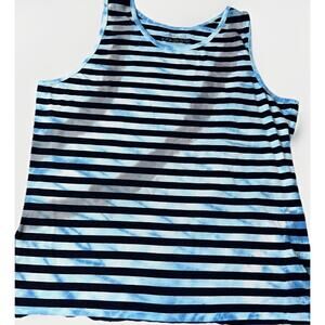 Arizona Jean Co Shirt Mens Large Black Tank Top Sleeveless 100% Cotton